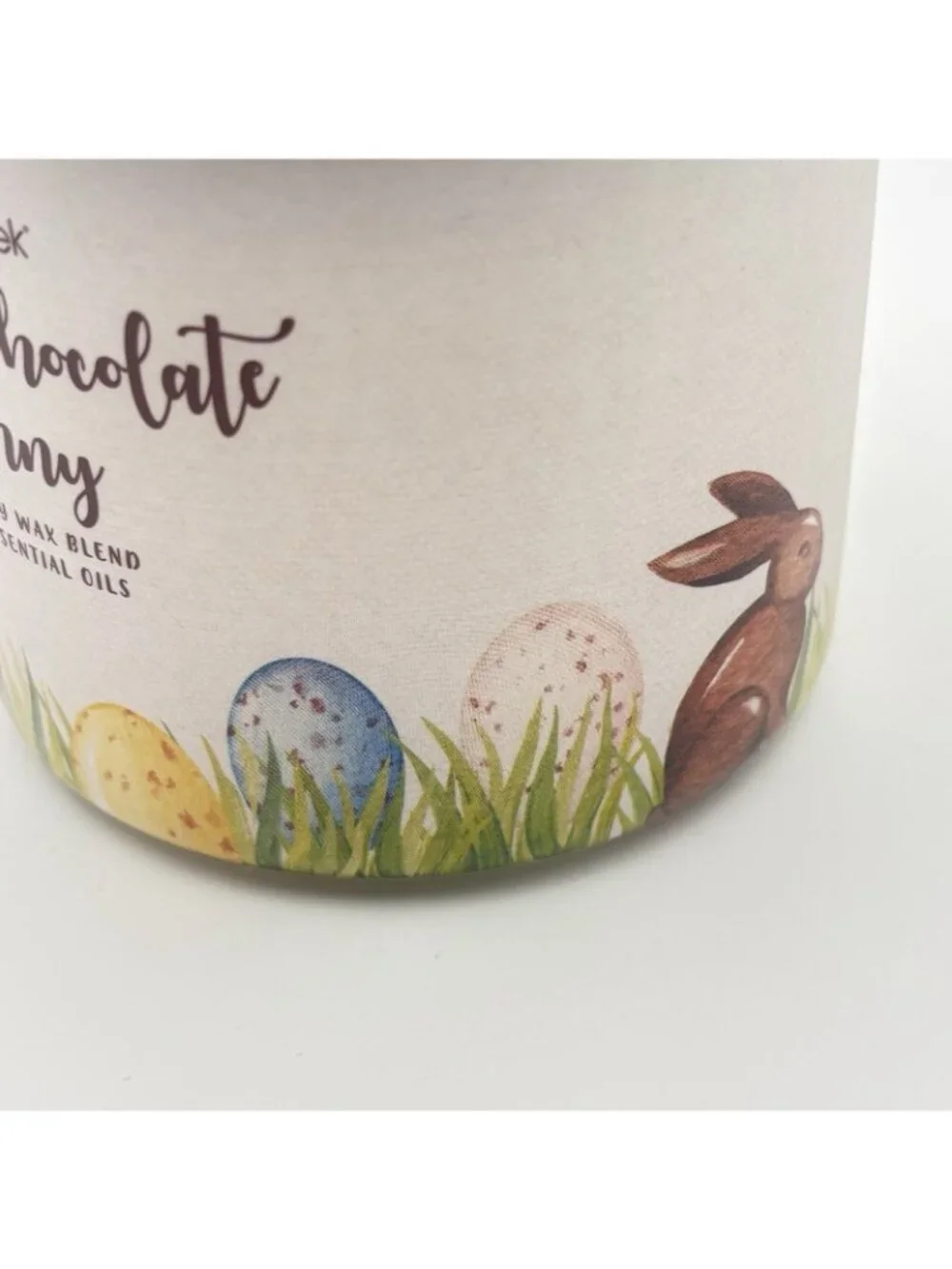 Goose Creek Milk Chocolate Bunny 3 Wick Jar Jar Candle 14.5 oz Easter Gourmand